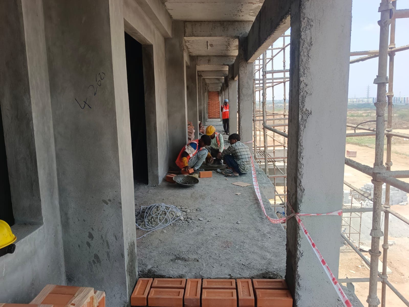 Long Structural Corridor & Cantilevered Slabs